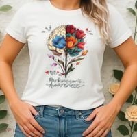 Tulip ParkinsonS Awareness Parkinson April Month Women's T-Shirt thumb 2