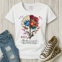 Tulip ParkinsonS Awareness Parkinson April Month Women's T-Shirt thumb 3