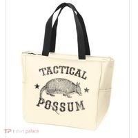 Tactical Possum Armadillo Animal Pun Texas Funny Tote Bag thumb 3