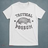 Tactical Possum Armadillo Animal Pun Texas Funny T-Shirt thumb 5