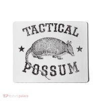Tactical Possum Armadillo Animal Pun Texas Funny Mousepad thumb 0