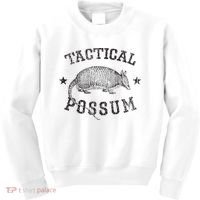 Tactical Possum Armadillo Animal Pun Texas Funny Kids Sweatshirt thumb 0