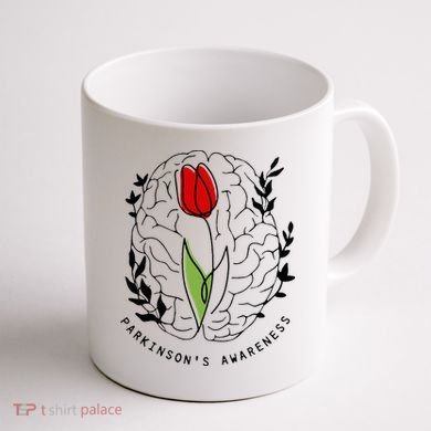Tulip ParkinsonS Awareness Coffee Mug back