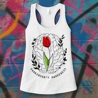 Tulip ParkinsonS Awareness Women's Tank Top thumb 3