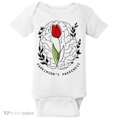 Tulip ParkinsonS Awareness Baby Bodysuit