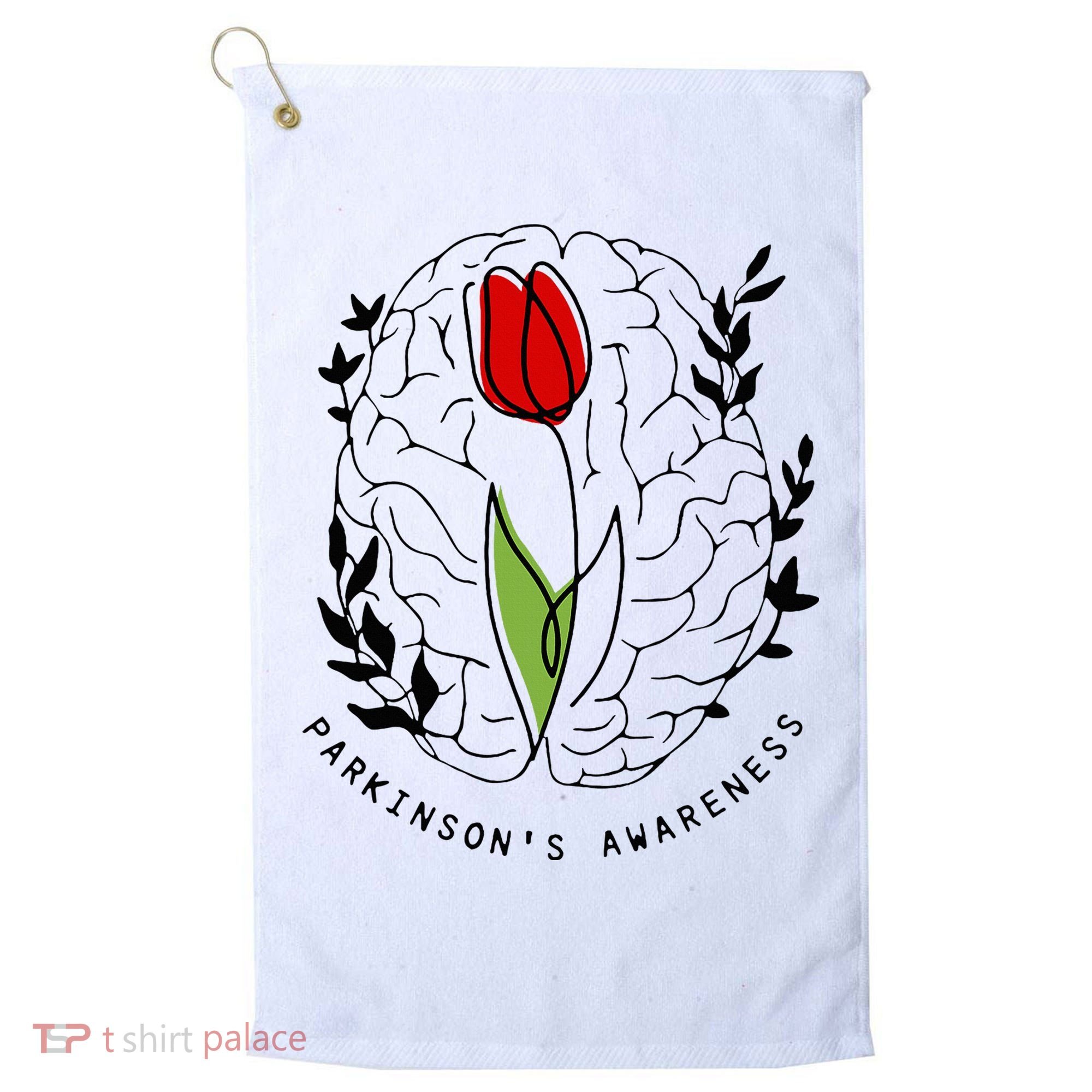 Tulip ParkinsonS Awareness Golf Towel