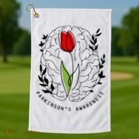 Tulip ParkinsonS Awareness Golf Towel thumb 1