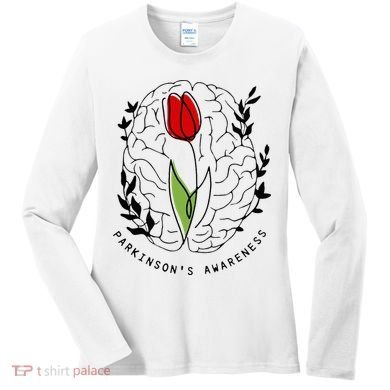 Tulip ParkinsonS Awareness Women's Long Sleeve Shirt