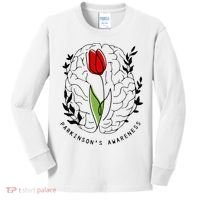 Tulip ParkinsonS Awareness Kids Long Sleeve Shirt thumb 0