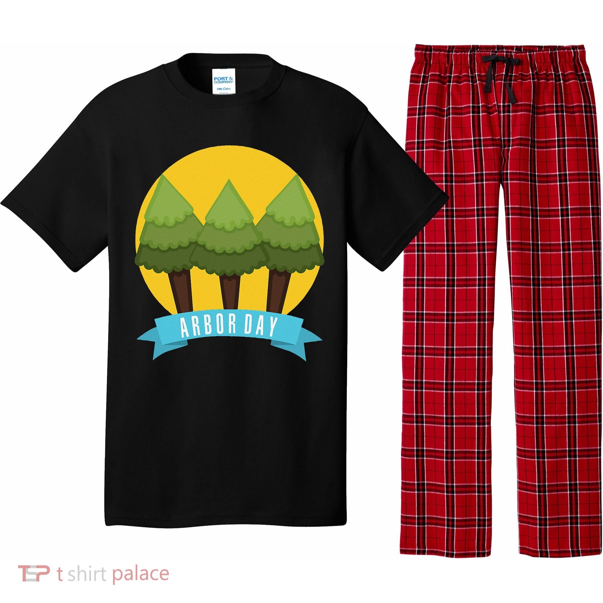 Tree Planting Arbor Day Earth Day Pajama Set