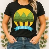 Tree Planting Arbor Day Earth Day Women's T-Shirt thumb 2