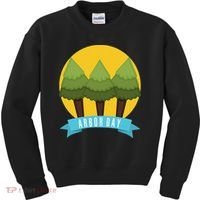 Tree Planting Arbor Day Earth Day Kids Sweatshirt thumb 0