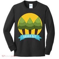 Tree Planting Arbor Day Earth Day Kids Long Sleeve Shirt thumb 0