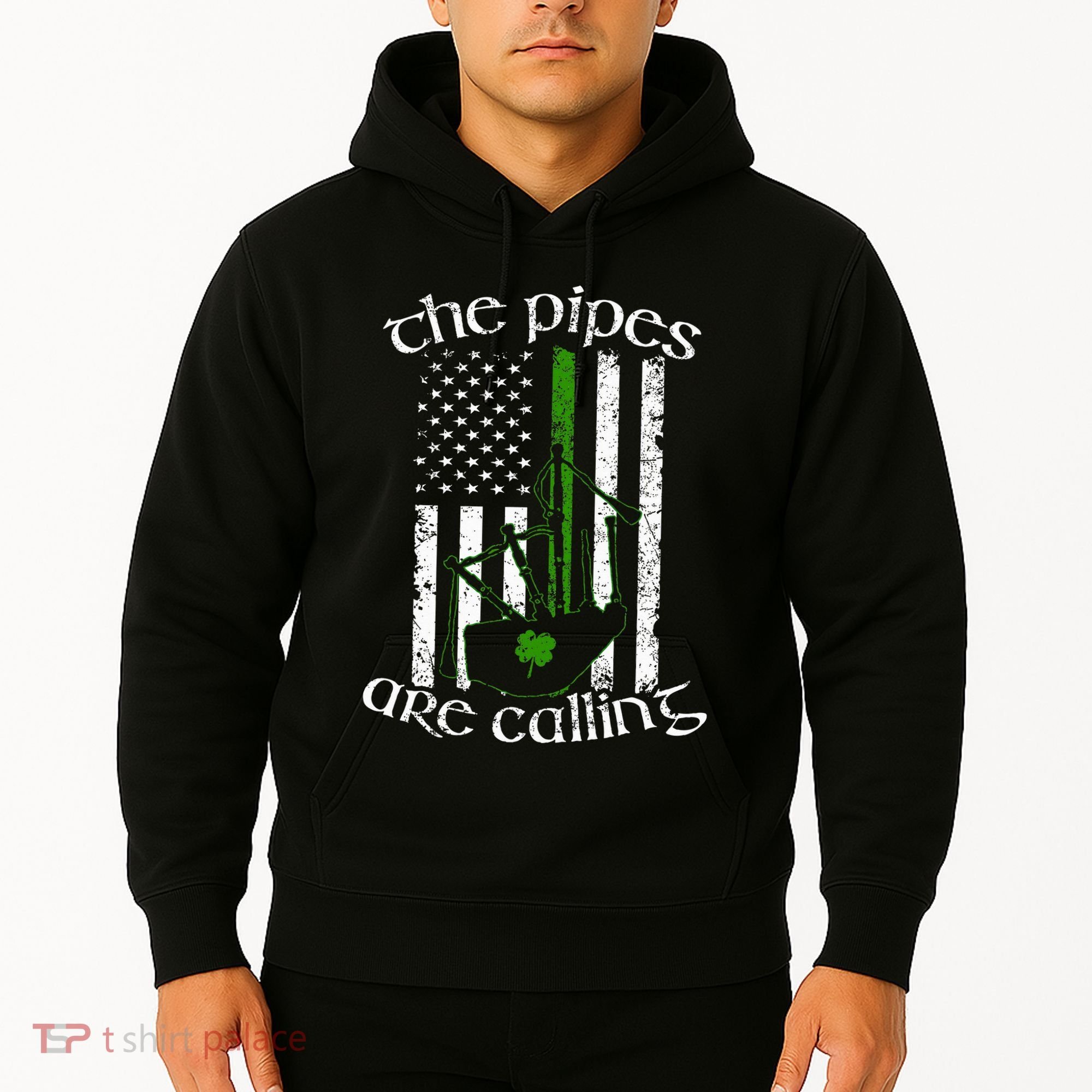 The Pipes Are Calling Bagpipe Hoodie