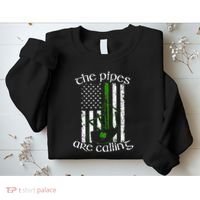 The Pipes Are Calling Bagpipe Sweatshirt thumb 2