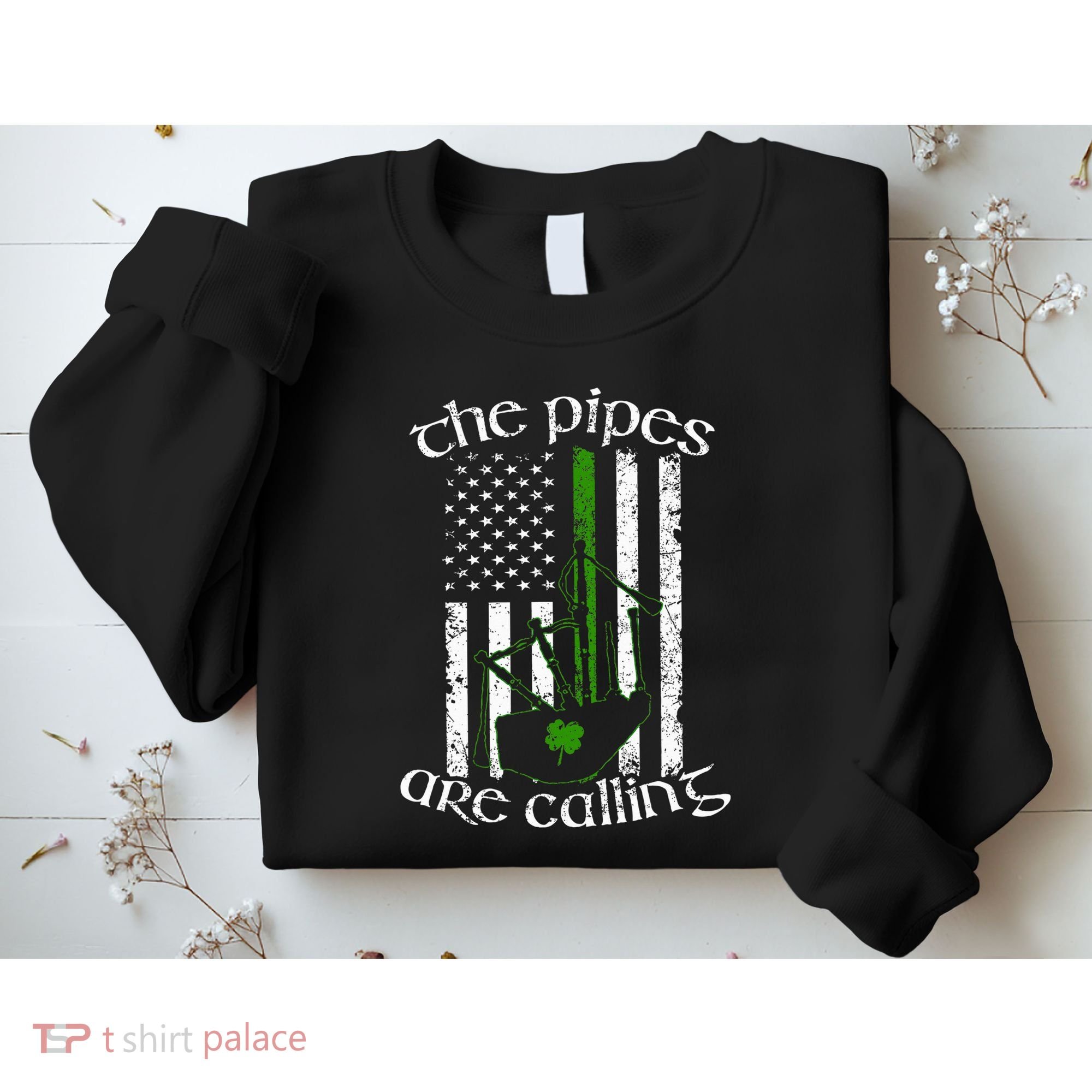 The Pipes Are Calling Bagpipe Sweatshirt