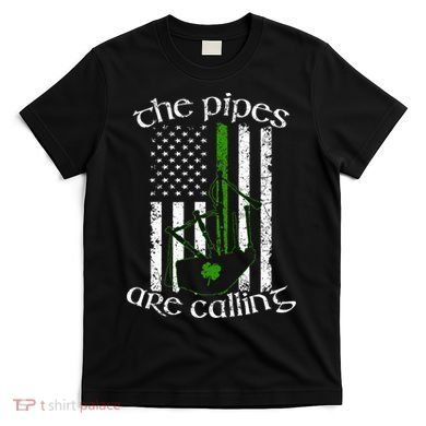 The Pipes Are Calling Bagpipe T-Shirt