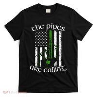 The Pipes Are Calling Bagpipe T-Shirt thumb 0