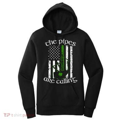 The Pipes Are Calling Bagpipe Women's Hoodie