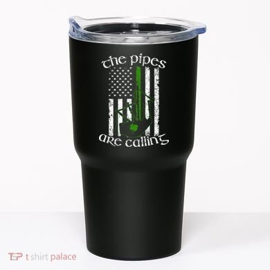 The Pipes Are Calling Bagpipe Tumbler