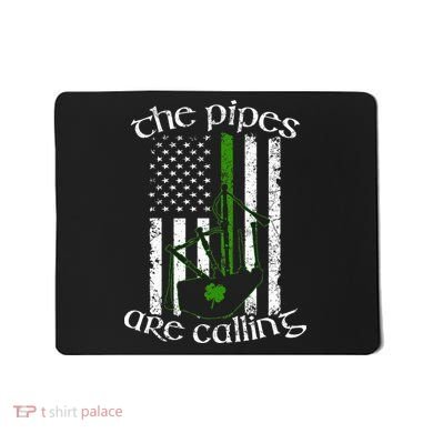 The Pipes Are Calling Bagpipe Mousepad