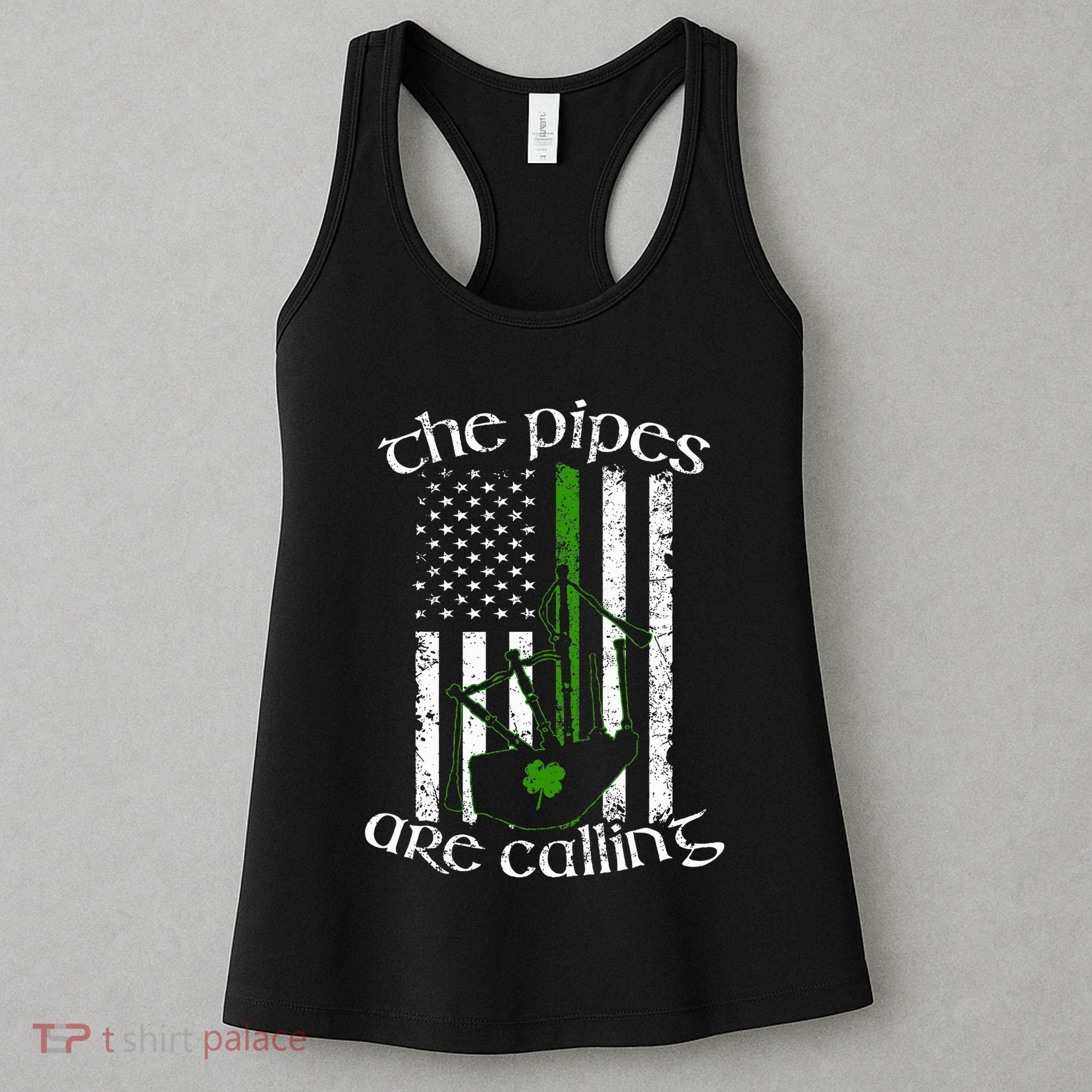 The Pipes Are Calling Bagpipe Women's Tank Top