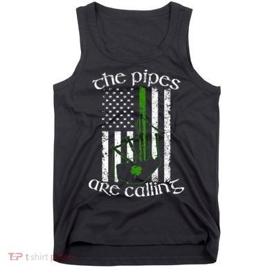The Pipes Are Calling Bagpipe Tank Top