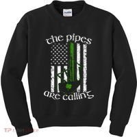 The Pipes Are Calling Bagpipe Kids Sweatshirt thumb 0