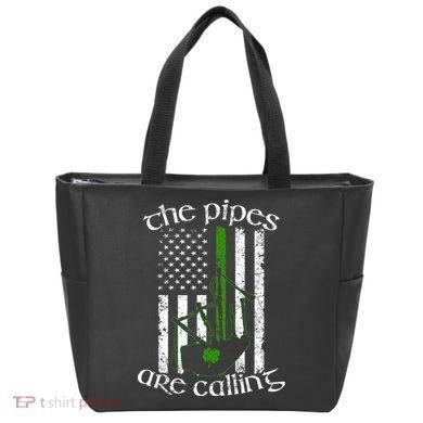 The Pipes Are Calling Bagpipe Tote Bag