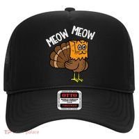 Turkey Paper Bag Meow Funny Thanksgiving Cat Hat thumb 0