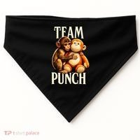 Team Punch Baby Monkey Punch USA-Made Doggie Bandana thumb 0