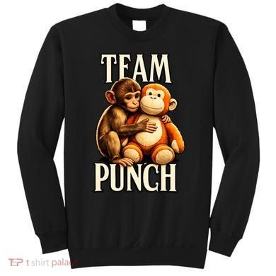 Team Punch Baby Monkey Punch Sweatshirt