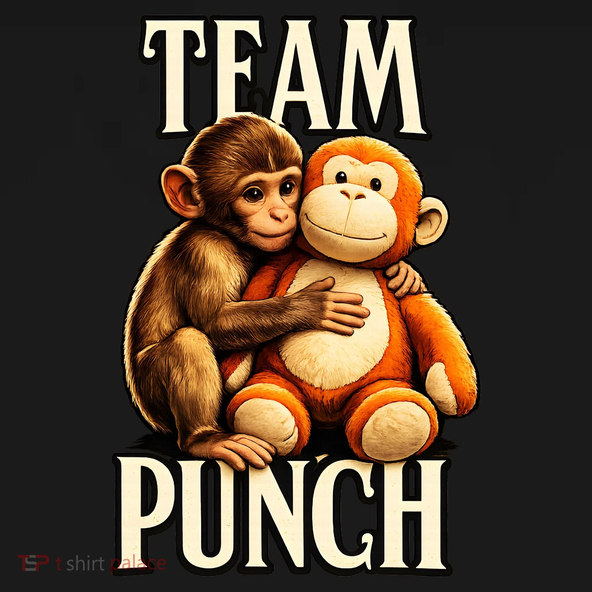 Team Punch Baby Monkey Punch Women's Hoodie