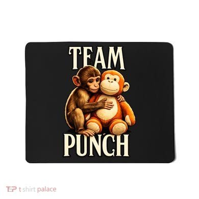 Team Punch Baby Monkey Punch Mousepad