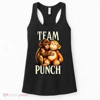 Team Punch Baby Monkey Punch Women's Tank Top thumb 0