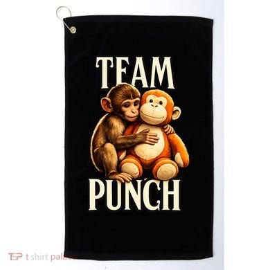 Team Punch Baby Monkey Punch Golf Towel