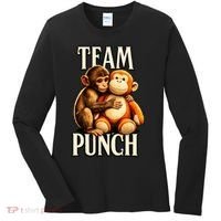Team Punch Baby Monkey Punch Women's Long Sleeve Shirt thumb 0