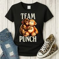 Team Punch Baby Monkey Punch Women's T-Shirt thumb 3