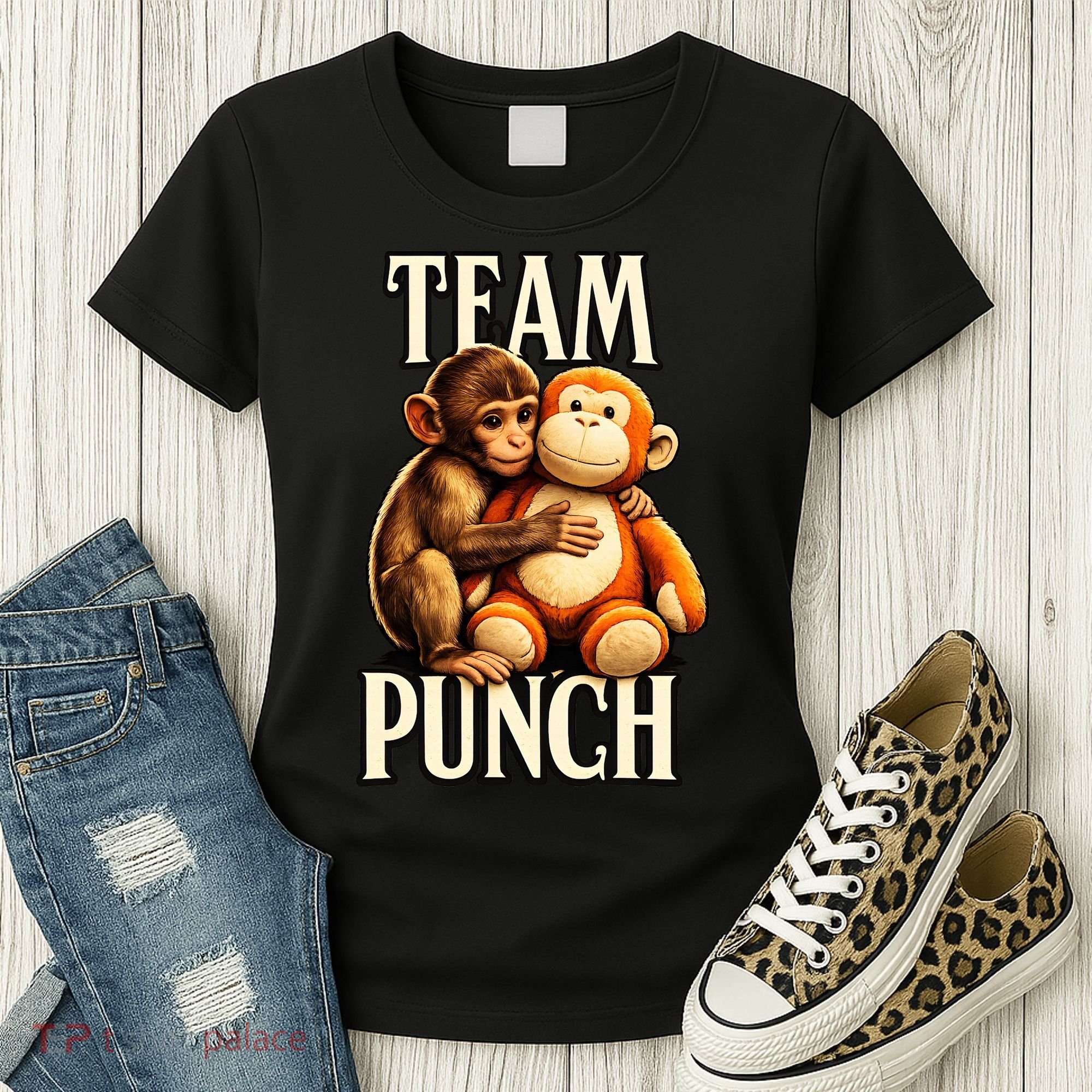 Team Punch Baby Monkey Punch Women's T-Shirt