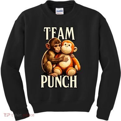 Team Punch Baby Monkey Punch Kids Sweatshirt