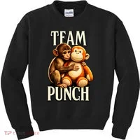 Team Punch Baby Monkey Punch Kids Sweatshirt thumb 0