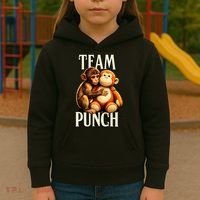 Team Punch Baby Monkey Punch Kids Hoodie thumb 3