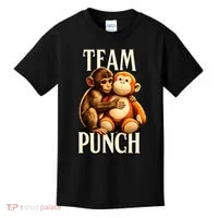 Team Punch Baby Monkey Punch Kids T-Shirt thumb 0