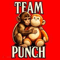 Team Punch Baby Monkey Punch Santa Hat thumb 1
