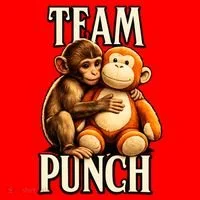 Team Punch Baby Monkey Punch Santa Hat thumb 1