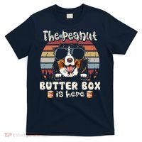 The Peanut Butter Box Is Here Funny Bernese Mountain Dog T-Shirt thumb 0