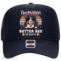 The Peanut Butter Box Is Here Funny Bernese Mountain Dog Hat thumb 0