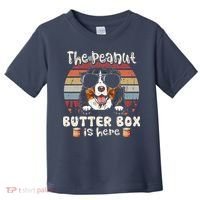 The Peanut Butter Box Is Here Funny Bernese Mountain Dog Toddler T-Shirt thumb 0