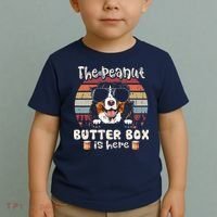 The Peanut Butter Box Is Here Funny Bernese Mountain Dog Toddler T-Shirt thumb 2