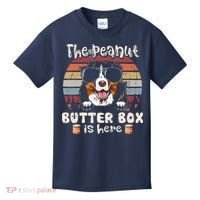 The Peanut Butter Box Is Here Funny Bernese Mountain Dog Kids T-Shirt thumb 0